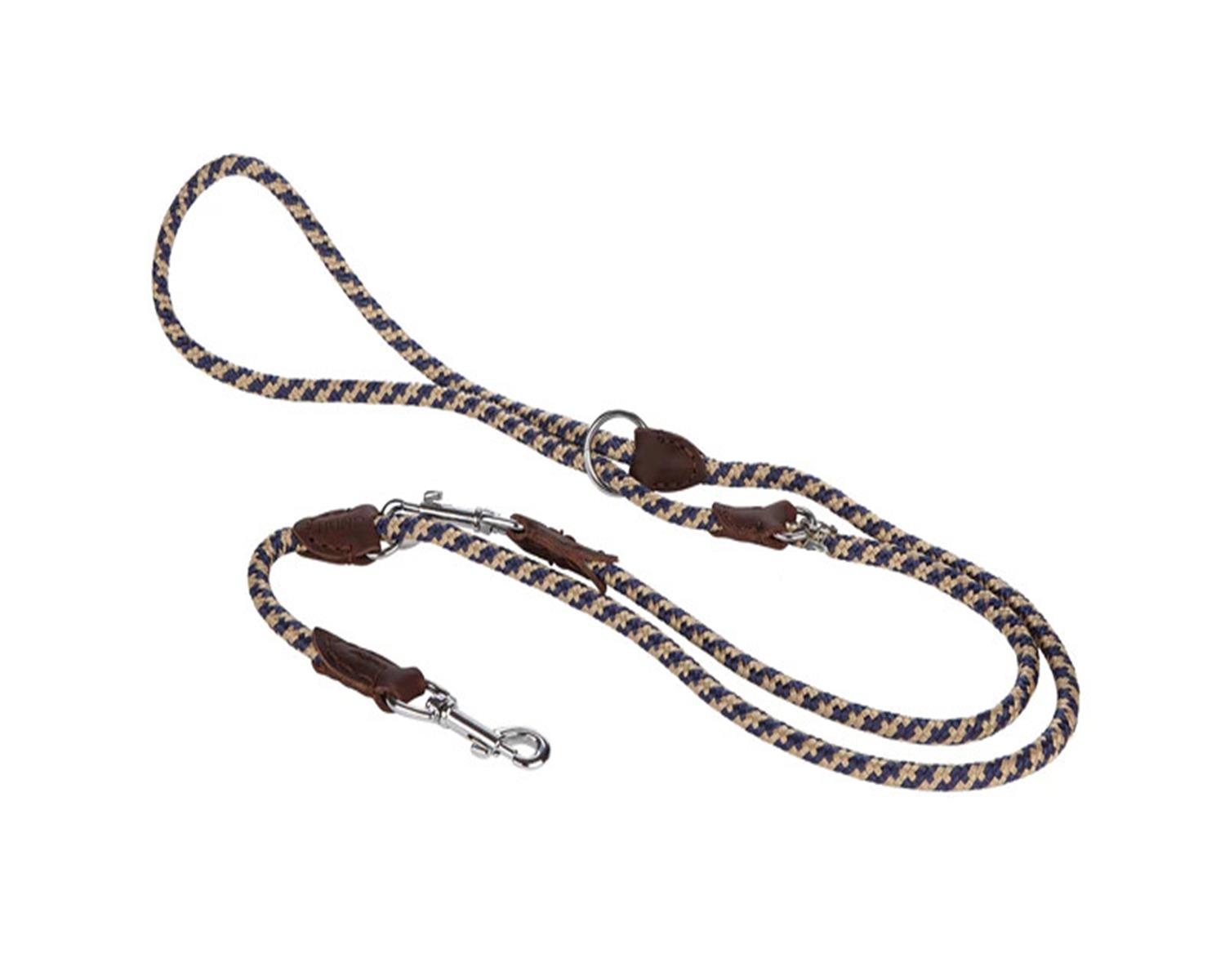 Smycz przepinana pleciona lina NYLON